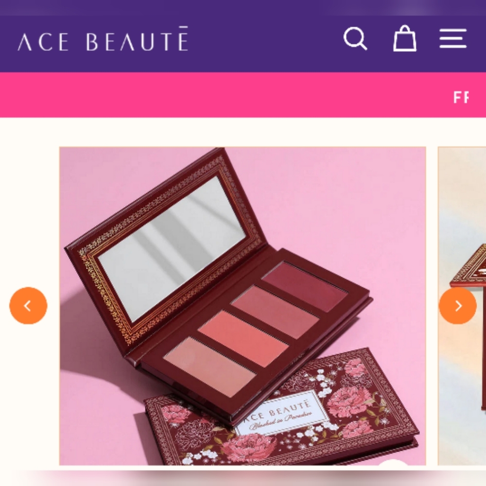 ACE BEAUTÉ Blushed In Paradise Palette - Picture 4 of 12
